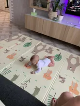 Miamumi-alfombra de espuma para gimnasio de actividades de bebé, tapete para niños, alfombra térmica plegable, alfombra para gatear, juguete para niños para el desarrollo de letras y animales