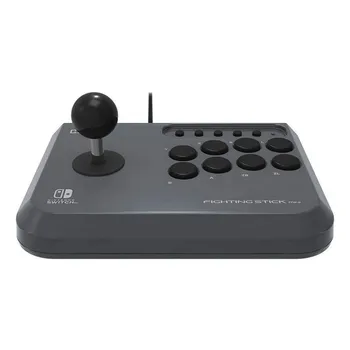 

Hori fighting stick mini controller for nintendo switch/pc - 8 buttons + joystick-turbo function-design compact