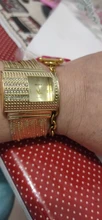 Creative-Relojes de pulsera de lujo para mujer, de marca superior, correa de acero dorado, resistente al agua, 2021