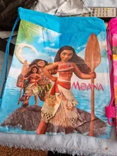 Disney-suministros de decoración para fiesta de cumpleaños, Moana, copas para mesa, platos, Pancarta, globos, recuerdo, evento, Decoración, regalo