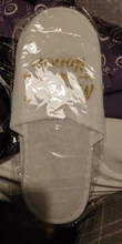 Decoración de boda para dama de honor, pantuflas suaves para fiesta de despedida de soltera, spa, regalos, 1 par