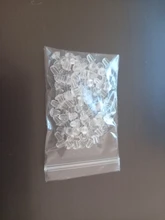 Tapón redondo de seguridad para pendientes, 5mm, 100 Uds., goma suave transparente, accesorios de joyería de calidad, piezas de bricolaje, tapón de oreja