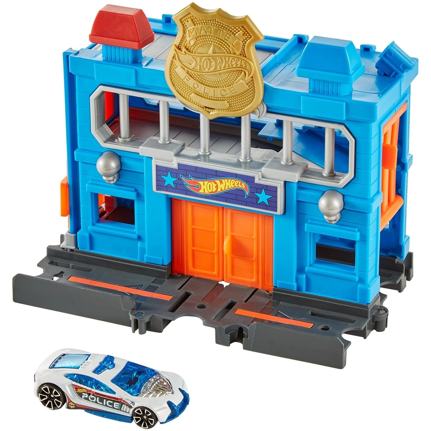 hot wheels downtown police station breakout