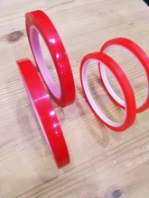 Double-Sided-Tape Lcd-Screen Pet-Adhesive Clear Phone Red-Film 2rolls No-Trace Strong