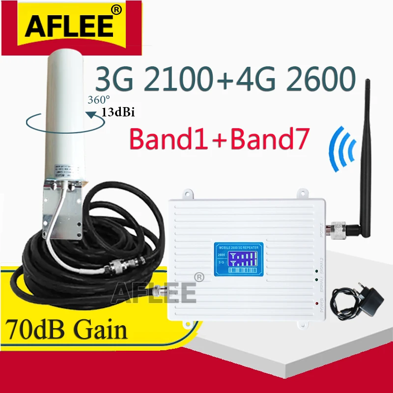 B20 800 1800 2100 2600mhz Repeater GSM 2G 3G 4G