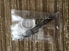 PUBG-Llavero Playerunknowns Battlegrounds, mochila, armadura, casco, Pan 98k, llavero con anilla, joyería del ejército