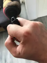 Arma de defensa personal de acero plástico nailon, herramientas de anillo de defensa personal, equipo de anilla