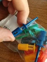 Probe Clip-Hook Grabber Test-Clip Crocodile Electronic-Testing Mini Single-Test Large