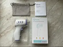 Termómetro Digital de infrarrojos para la frente, medidor de temperatura corporal sin contacto, para adultos y bebés, 8813