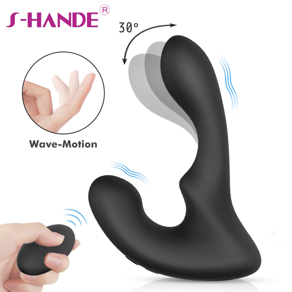 Беспроводной пульт дистанционного управления Мужской Массажер-вибратор для