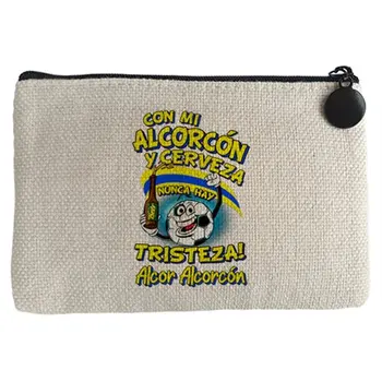 

Purse phrase with my Alcorcón and beer there's never sadness football