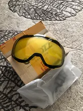 COPOZZ-lente GOG-2181 para gafas de esquí, lentes originales magnéticos con grapas amarillas para gafas de esquí antiniebla UV400, esféricas para esquí nocturno