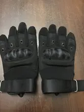 Guantes de motocicleta transpirables Unisex, de dedo completo, de carreras al aire libre, de moda, protectores para Motocross, 1 par