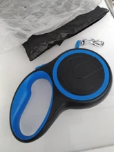 Correa para mascotas larga y fuerte para perros grandes, correa retráctil de nailon duradero para caminar con perros grandes, correa de cuerda de perro extensible automática