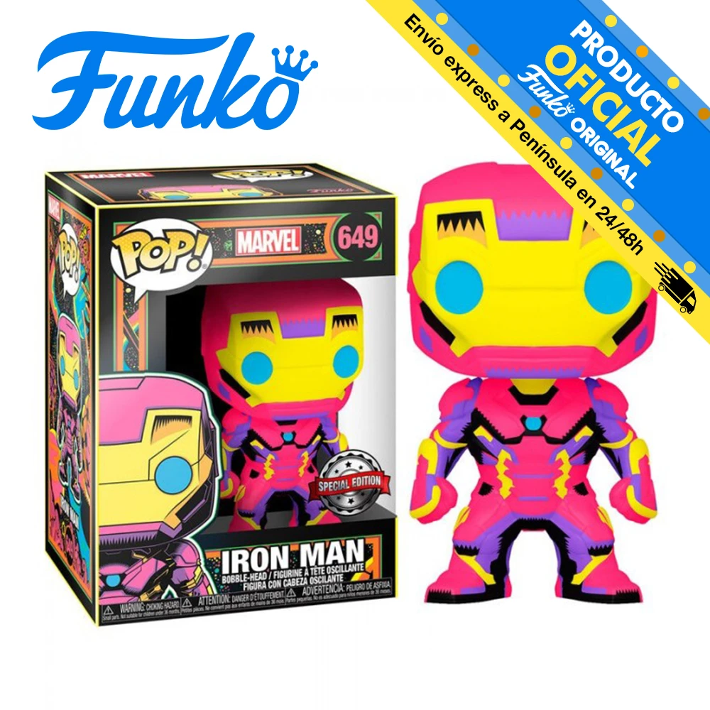 48846 FUNKO POP! Marvel: Black Light 