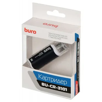 

Card reader USB2.0 Buro bu-cr-3101 Black