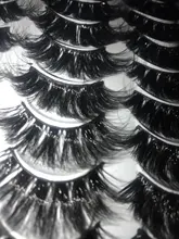 SEXYSHEEP-pestañas postizas de visón 3D, pestañas largas y esponjosas hechas a mano, Kit de maquillaje de extensión de ojos Natural, 5/8/12/20 pares