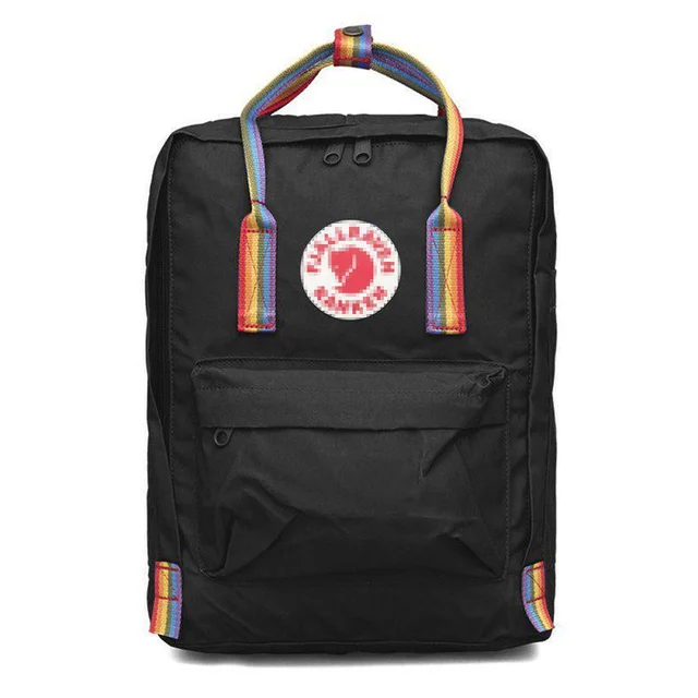 Zaino Kanken classico nero/bue rosso/giallo Arcobaleno| | - AliExpress