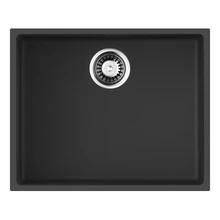 Мойка для кухни Omoikiri Bosen 54-U-BL Tetogranit(Черный)(Устойчива к царапинам, термостойкая, ударопрочная