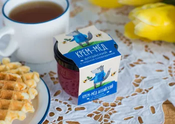 

Altai cream-honey with black currant