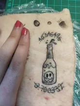 Kit de máquina profesional de tatuajes con fuente de alimentación, bolígrafo rotativo, con cartuchos de agujas, para maquillaje permanente, cejas, micropúas