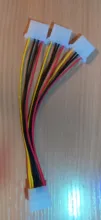 Divisor de alimentación hembra Molex IDE, Cable adaptador de extensión IDE de 4 pines 1 a 3