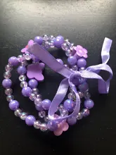 Suéter con dibujos de flores y animales para niños, pulsera infantil, regalo, 3 uds., cp2650