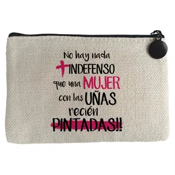 

Purse phrase woman with nails freshly painted