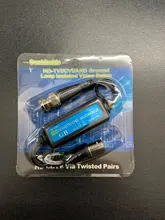 Aislador de bucle de tierra de vídeo Coaxial de alta definición, 5MP, BNC balun de vídeo, compatible con señales de vídeo HD-CVI/AHD/TVI/CVBS