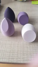 4/1pc maquillaje licuadora Puff cosmético de maquillaje esponja con caja de almacenamiento de la Fundación esponja para polvo herramienta de la belleza de las mujeres Accesorios