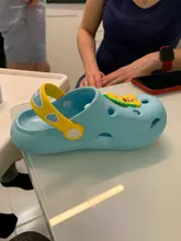 Sandalias de verano para bebés, zapatos para niños con dibujos animados, chanclas para niños pequeños, Zapatillas de casa, zapatillas para nadar CSH1029