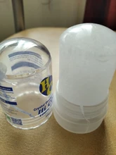 Desodorante de cristal de 60g para hombres y mujeres, palo de alumbre, eliminador de olor de axila corporal, antitranspirante, palo desodorante indefinido