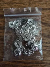 20 piezas encantos pies 13x10mm plata tibetana chapado en oro bronce colgantes joyería antigua fabricación artesanal DIY