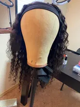 Vanlov brasileño agua Diadema con ondas Peluca de cabello humano sin costuras completa máquina pelucas de cabello humano Remy peluca y bufanda para las mujeres negras