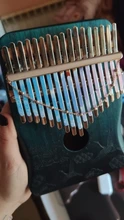 Kalimba-Escala de 17 teclas, pegatinas de percusión, accesorios para Kit de instrumentos musicales para principiantes