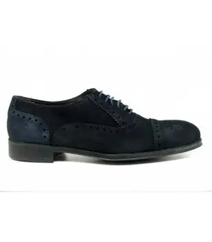 

Blucher-Cords-Split Leather-Navy