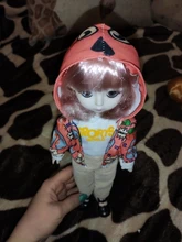 Muñeca BJD de 12 pulgadas con 22 articulaciones móviles, 30cm, Ojos de cerca, muñecas parpadeantes con ropa de moda, falda, vaqueros, juguetes para niñas, regalo