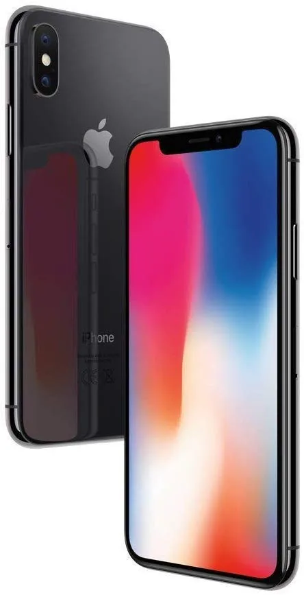 Apple iPhone X 256GB gray space Silver + accessories + warranty 12 months