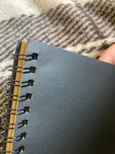 Bloc de notas para dibujo y pintura de grafiti, diario de bocetos, cubierta suave de papel negro, Bloc de notas, cuaderno, suministros escolares de oficina, 1 ud.