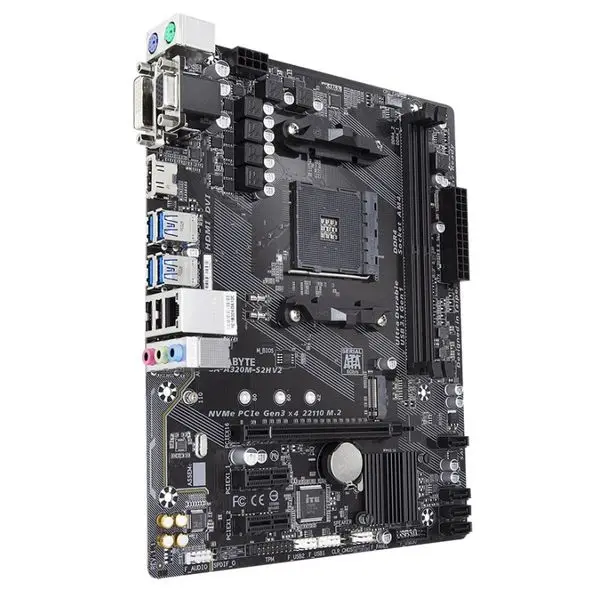 Материнская плата Gigabyte A320M-S2H mATX AM4