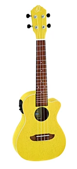 

RUSUN-CE Earth series ukulele concert with pickup, with cutout