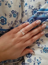 Tamaño 5-10 hermoso regalo de San Valentín joyería de anillo de plata de 3 círculo caliente lindo bastante de boda de moda de color de plata mujer