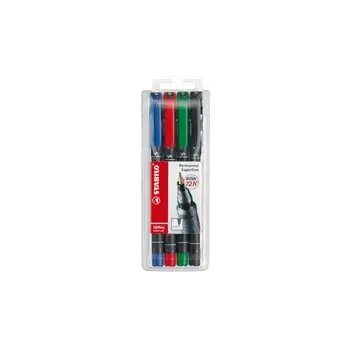 

Pack. 4. OHPen Universal Permanent assort superfine 841/STABILO3.07