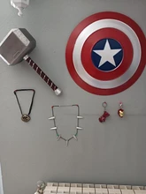 Los hombres collar de baratija de joyería de películas de superhéroes negro collares de pantera rey Wakanda TChalla joyería para disfraz de regalo