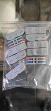 Connector Conductor-Terminal-Block Push-In Spl-1/2/3/4 Wiring-Cable Fast-Wire Mini Led-Lamp