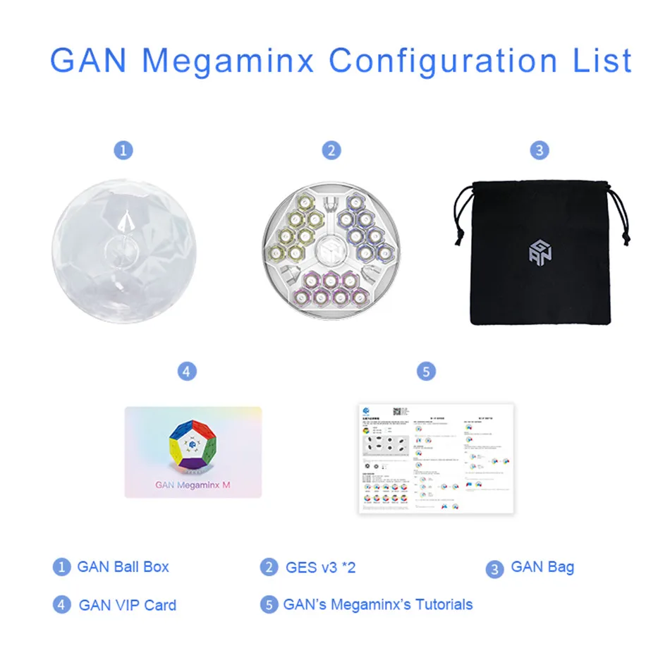 GAN 3X3 Магнитный Megaminxeds куб GAN Магнитный 3x3x3 Megaminxeds магический куб gans 3x3x3 куб 12 сторонний куб 3x3 speed Megaminx eds