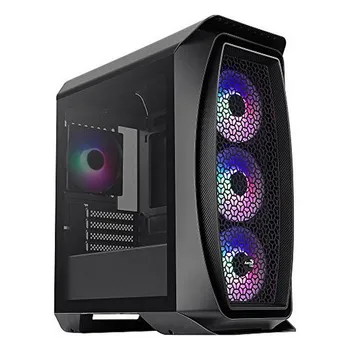 

ATX Mini-tower Box Case Aerocool Mini Frost Black