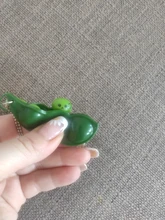 Juguetes antiestrés divertidos de 3 uds., cuentas de guisantes de juguete, colgantes de bola de estrés, aparatos blandos para Navidad