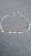 Pulsera tobillera de cadena pequeña estrella para mujer, para playa sandalia descalza, accesorios para pies, tobilleras