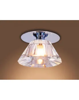 

PLATE PANEL LED SPOTLIGHT AND G9. METAL CHROME AND CLEAR GLASS. SAVING ENERGY. 40W. G9 LIGHT AND LED. Ref. S1122-1